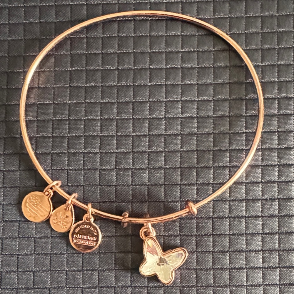 Alex and Ani Hold Charm Bangle Bracelet
